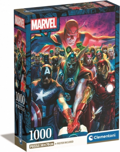 Puzzle 1000 elementów Marvel Avengers