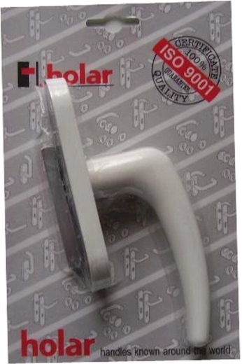 Klamka balkonowa Klasyk plastik biała