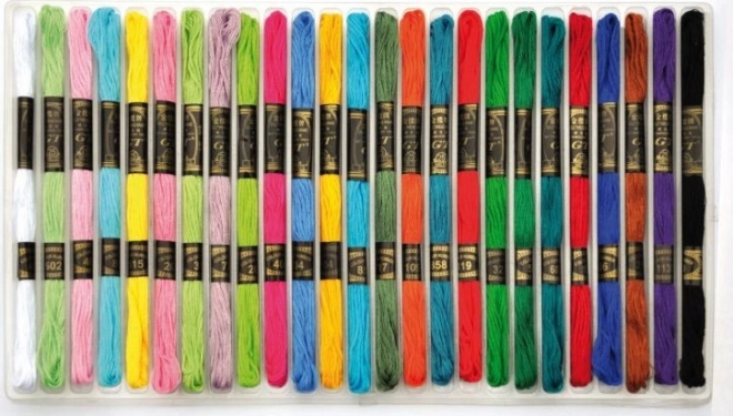 Playbox muliny do haftowania i tworzenia 25 szt.