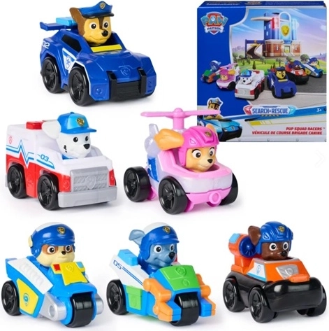 Mini pojazd Paw Patrol z motywem Psiego Patrolu – 1 sztuka