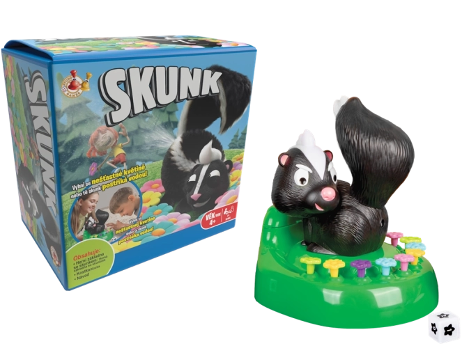 Studo Games Skunk – rodzinna gra z kostką i niespodzianką