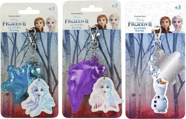 Brelok do kluczy z karabińczykiem Frozen 2