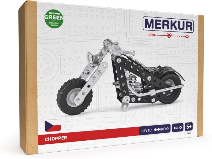 Merkur zestaw konstrukcyjny Chopper – 163 elementów