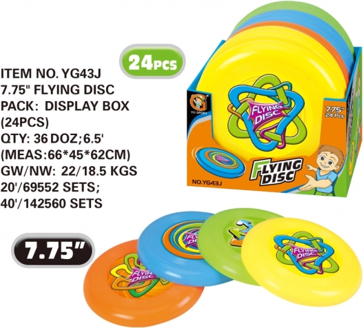 Dysk do rzucania 19 cm