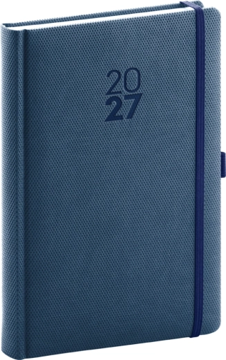 Notique dzienny terminarz Diamante 2027 niebieski 15 × 21 cm