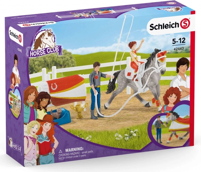 Mia – zestaw do woltyżerki – jeździecki zestaw treningowy SCHLEICH Horse Club