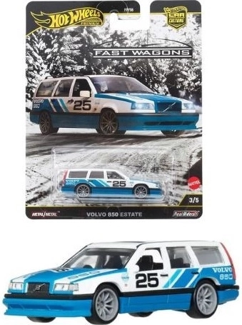 Hot Wheels premium Volvo 850 fast wagon - 1 szt.
