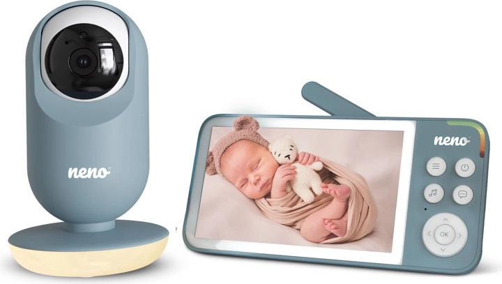 Neno niania wideo Vedo Blue z monitorem 5" i obrotową kamerą