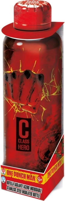 Butelka ze stali nierdzewnej z motywem One Punch Man