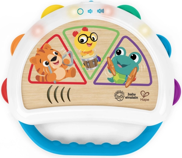 Dziecięcy tamburyn Tap & Shake Magic Touch od Baby Einstein i Hape