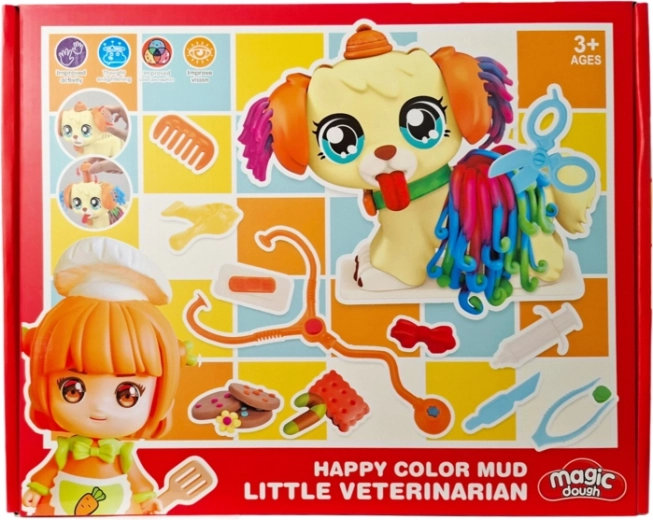 Zestaw do modelowania weterynarz dla dzieci