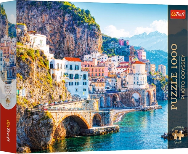 Puzzle 1000 elementów Photo Odyssey: Amalfi, Kampania, Włochy – TREFL