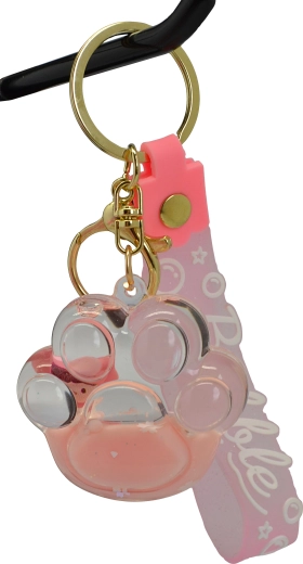 Brelok do kluczy w kształcie łapki