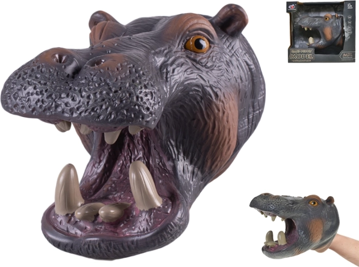 Pacynka hipopotam 18 cm