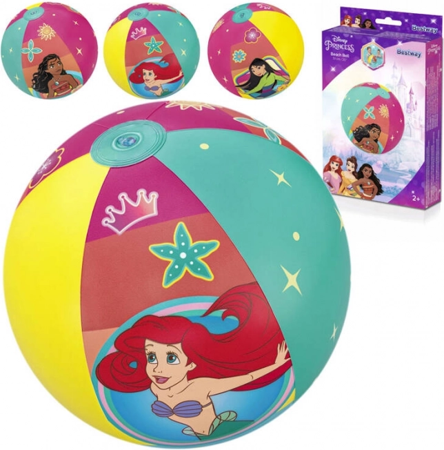 dmuchana plażowa piłka Disney Princess 51 cm