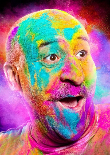 Puzzle Uśmiechnięty łysy mężczyzna 1000 elementów