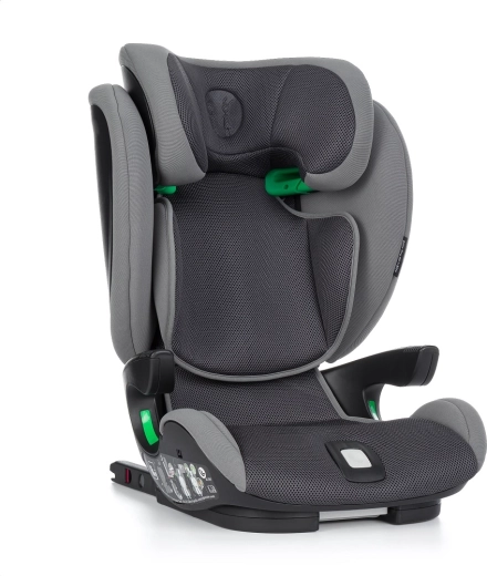 Fotelik samochodowy PETITE&MARS Elite Fix Pro i-Size Grey Air 100–150 cm