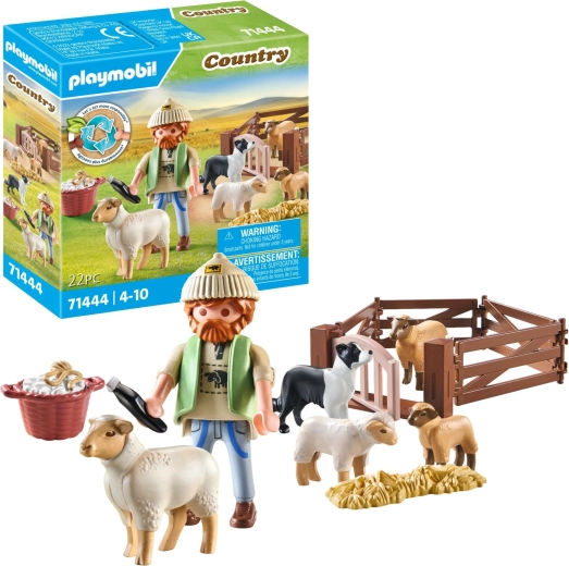 Playmobil Country młody pasterz z owcami