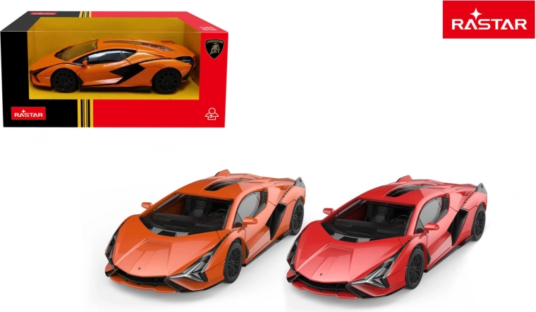 Metalowy samochodzik Lamborghini Sián 1:43 Rastar czerwony - 1 szt.