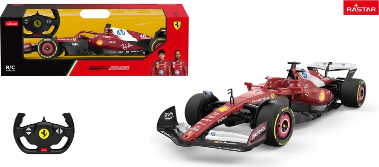 Samochód RC Rastar Ferrari SF-25 1:12 czerwony