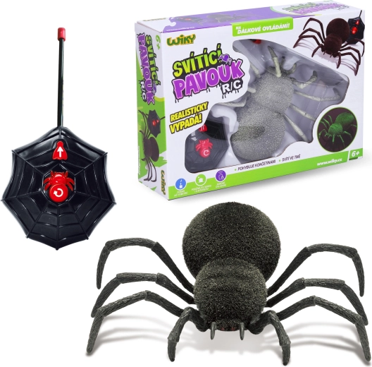 RC pająk świecący w ciemności 20 cm – polskie opakowanie