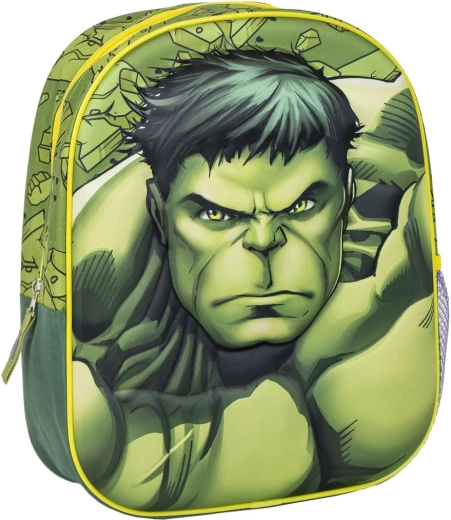 3D plecak dziecięcy Marvel Avengers Hulk