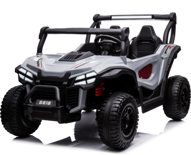Dziecięcy elektryczny samochód buggy Gravity 4x4 – szary