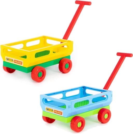 Duży plastikowy wózek dziecięcy Wader-Polesie Toys