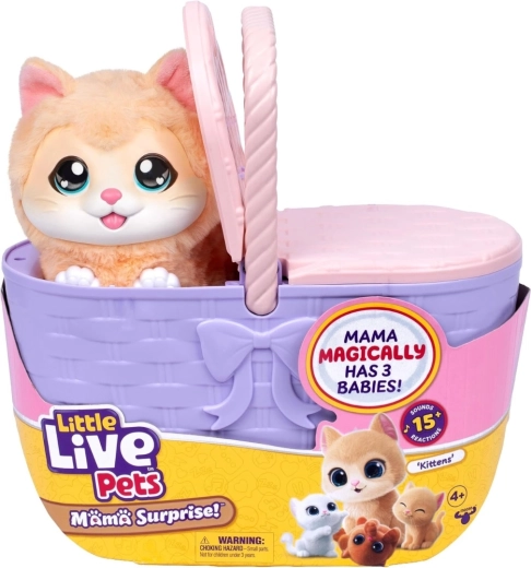 Little Live Pets Mama Surprise interaktywny kotek