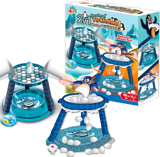 Studo Games 2w1 Nie strąć pingwina – rodzinna gra zręcznościowa