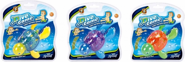 Świecący nurek-żółw DIVE GAME