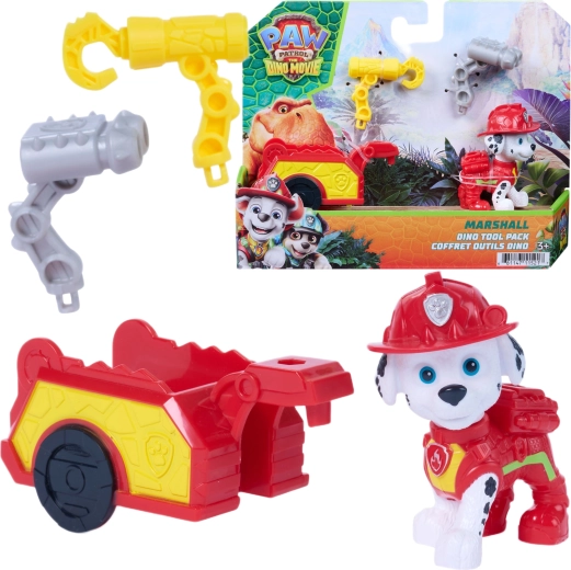 Spin Master Psi Patrol Dino Film Marshall – figurka z przyczepą i akcesoriami
