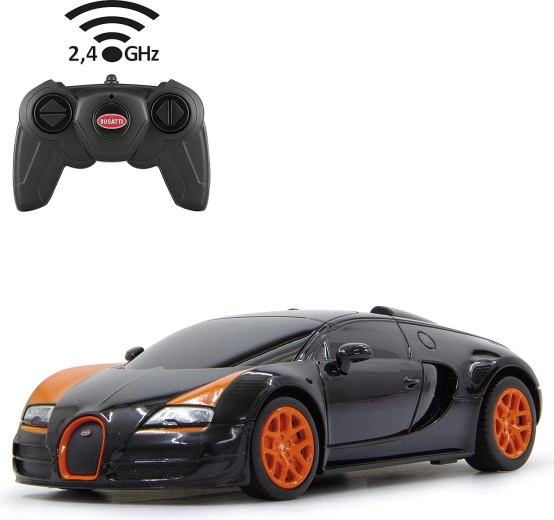 Samochód RC Bugatti Grand Sport Vitesse 1:24 czarny