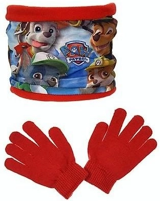 Komin i rękawiczki Psi Patrol