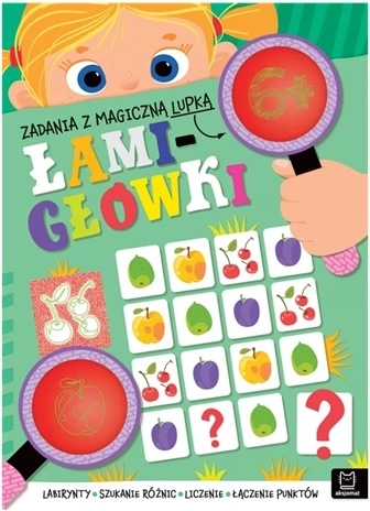 Zadania z magiczną lupą: łamigłówki 6+