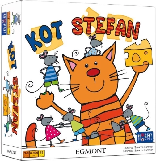 Zabawna gra Kot Stefan dla dzieci