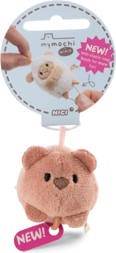 Nici MyMochi mini miś Nomo z elastyczną gumką, 5 cm