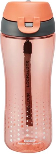 Sportowa butelka na napoje Tritan 550 ml – łososiowa