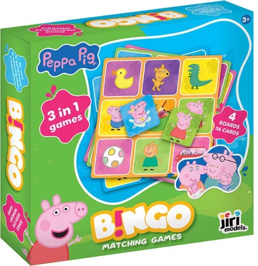 Gra bingo Świnka Peppa