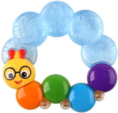 Baby Einstein gryzak wypełniony wodą Teether-pillar niebieski 3m+