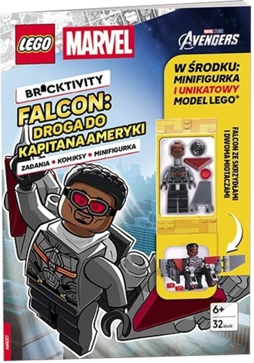 LEGO Marvel Avengers Falcon: karty wyzwań – droga do Kapitana Ameryki
