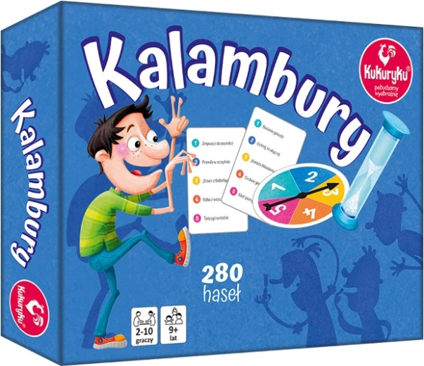 Kalambury – rodzinna gra imprezowa z kategoriami i kołem fortuny