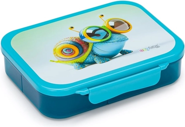 Pudełko na lunch z przegródkami Crazy Animals – ślimak