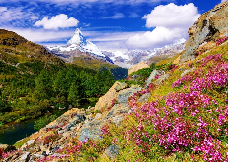 Puzzle Matterhorn 1000 elementów