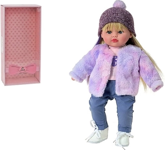 Mówiąca lalka bobas z dźwiękami po polsku 40 cm