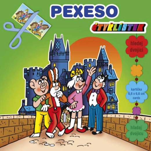 Akim memo Czeski komiks Čtyřlístek – maxi karty