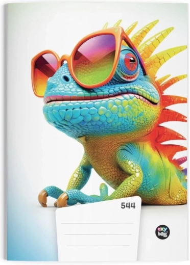 Zeszyt A5 w linię 40 kartek Chameleon