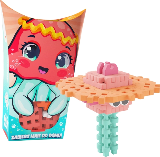 Klocki Mini Waffle Pocket Pets – Meduza