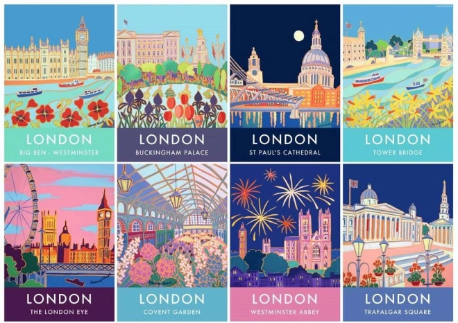 Ravensburger puzzle Londyn w stylu vintage 1000 elementów