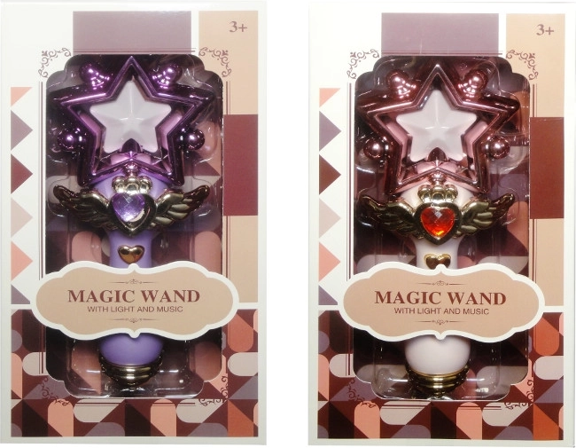 Magiczna różdżka ze światłem i dźwiękiem